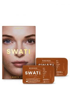 SWATI Cosmetics Coloured Lenses Bronze, 1 md.